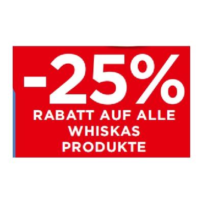 -25% RABATT AUF ALLE WHISKAS PRODUKTE Unimarkt