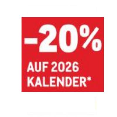 -20% AUF 2026 KALENDER METRO