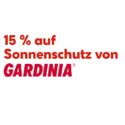 15 % auf Sonnenschutz von GARDINIA HELLWEG