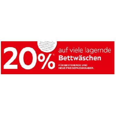 20% auf viele lagernde Bettwäschen XXXLutz