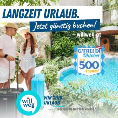 Langzeit Urlaub mit willweg.at