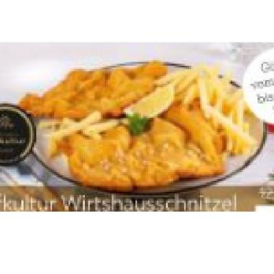 Promotion Bild von Hofkultur Wirtshausschnitzel „das XXXLutz Original“ je 7€ XXXLutz