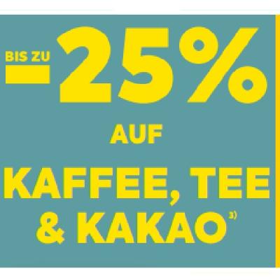 BIS ZU -25% AUF KAFFEE, TEE & KAKAO BILLA PLUS
