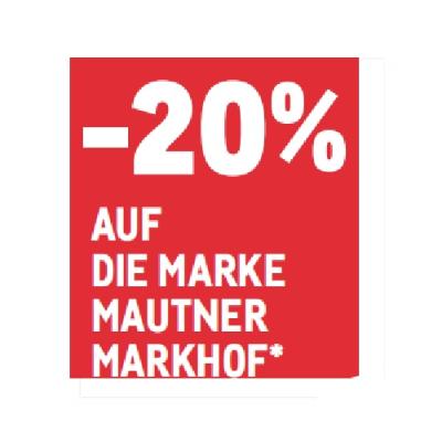 -20% AUF DIE MARKE MAUTNER MARKHOF METRO