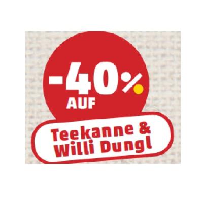 -40% AUF Teekanne & Willi Dungl Penny