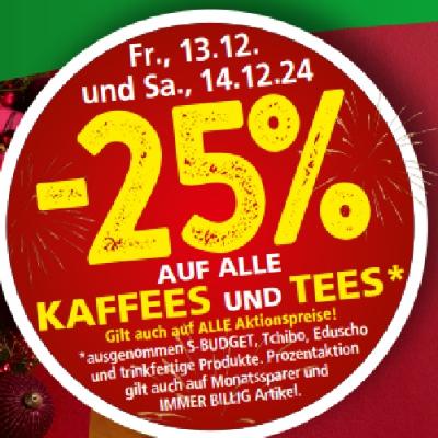 Bild von -25% AUF ALLE KAFFEES UND TEES EUROSPAR