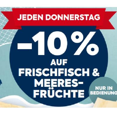 -10% AUF FRISCHFISCH & MEERESFRÜCHTE BILLA PLUS