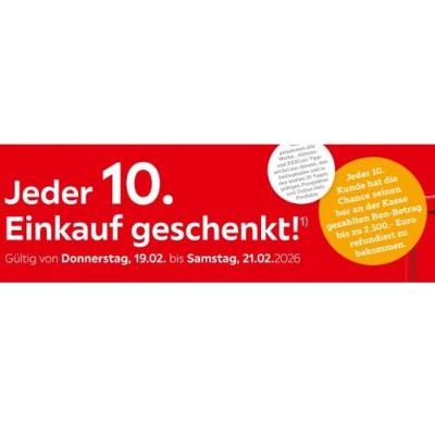Jeder 10. Einkauf geschenkt! XXXLutz