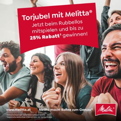 Promotion Bild von EM-Torjubel mit Melitta® und Gutscheincode einlösen!