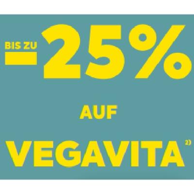 BIS ZU -25% AUF VEGAVITA BILLA PLUS
