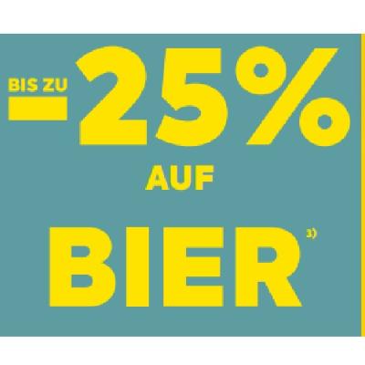 BIS ZU -25% AUF BIER BILLA PLUS