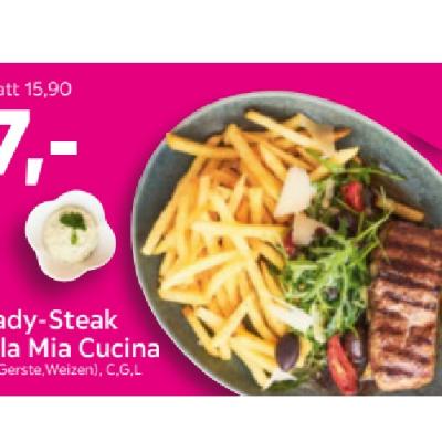 Lady-Steak alla Mia Cucina je 7€ mömax