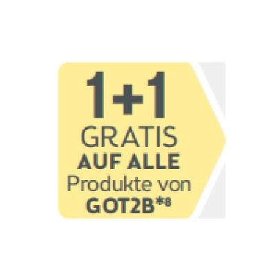 Promotion Bild von 1+1 GRATIS AUF ALLE Produkte von GOT2B BIPA