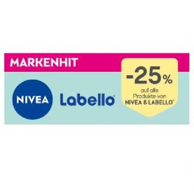Promotion Bild von -25% auf alle Produkte von NIVEA & LABELLO BIPA