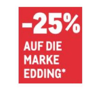 -25% AUF DIE MARKE EDDING METRO