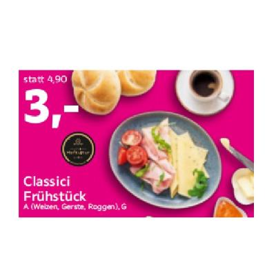 Classici Frühstück Je 3€ mömax