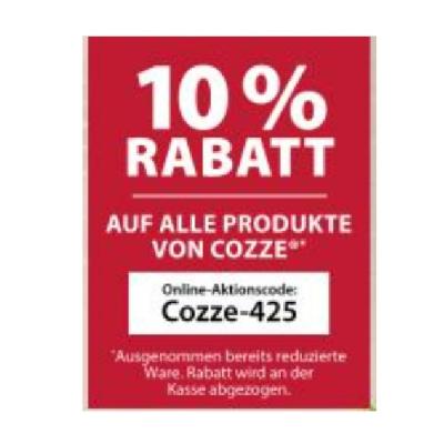 Promotion Bild von 10% RABATT AUF ALLE PRODUKTE VON COZZE Dehner