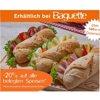 -20% auf alle belegten Speisen MPREIS