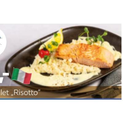Lachsfilet „Risotto“ je 10€ XXXLutz