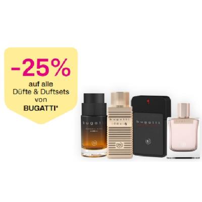 -25% auf alle Düfte & Duftsets von BUGATTI BIPA