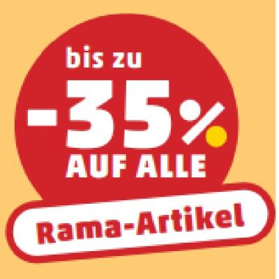 bis zu -35% AUF ALLE Rama-Artikel Penny