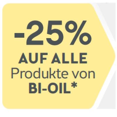 -25% AUF ALLE Produkte von BI-OIL BIPA