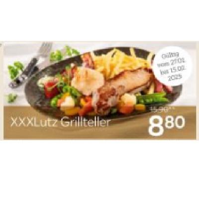 Promotion Bild von XXXLutz Grillteller je 8,80 € XXXLutz
