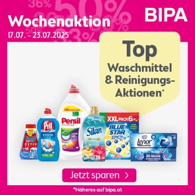 Promotion Bild von Wochenaktion: Top Waschmittel- & Reinigungs-Aktionen BIPA