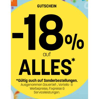 Promotion Bild von -18% auf ALLES* Rabatt exklusiv für Vorteilskund*innen Betten Reiter