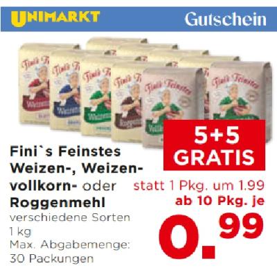 Prospekt von Unimarkt