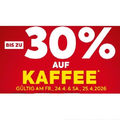 BIS ZU -30% AUF KAFFE BILLA PLUS