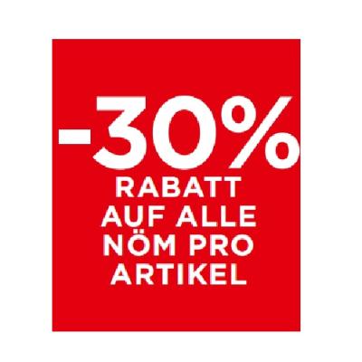 -30% RABATT AUF ALLE NÖM PRO ARTIKEL Unimarkt
