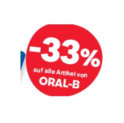 -33% auf alle Artikel von ORAL-B MPREIS