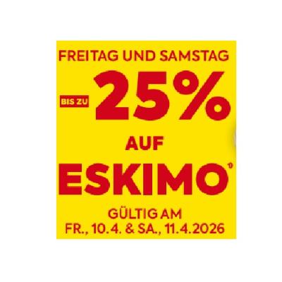 BIS ZU -25% AUF ESKIMO BILLA