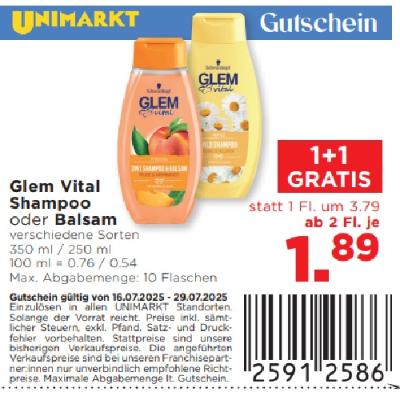 Prospekt von Unimarkt