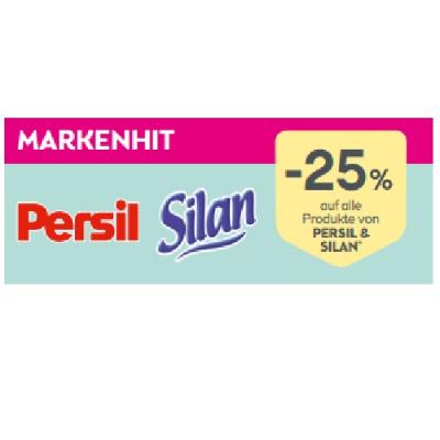 -25% auf alle Produkte von PERSIL & SILAN BIPA
