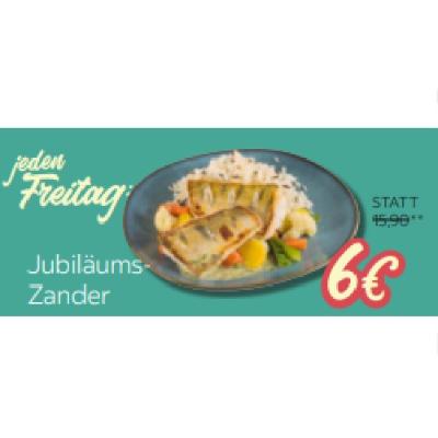 Jubiläums-Zander je 6 € XXXLutz