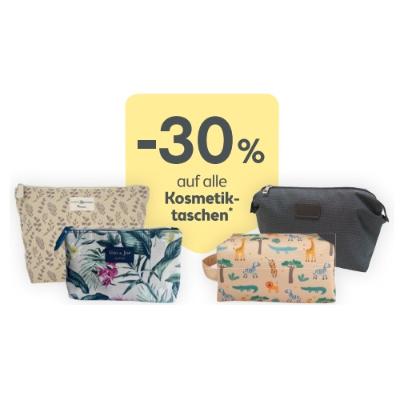 Promotion Bild von -30% auf alle Kosmetiktaschen BIPA
