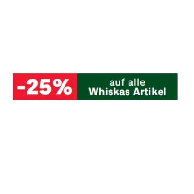 Promotion Bild von -25% auf alle Whiskas Artikel MPREIS