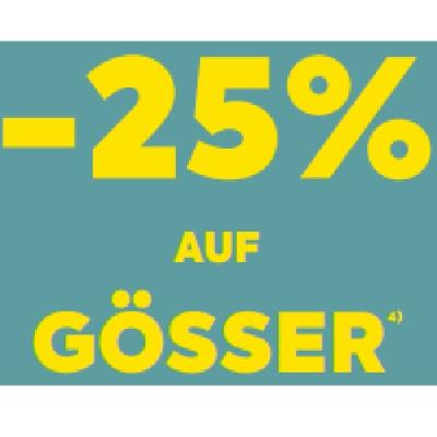 Promotion Bild von -25% AUF GÖSSER BILLA PLUS