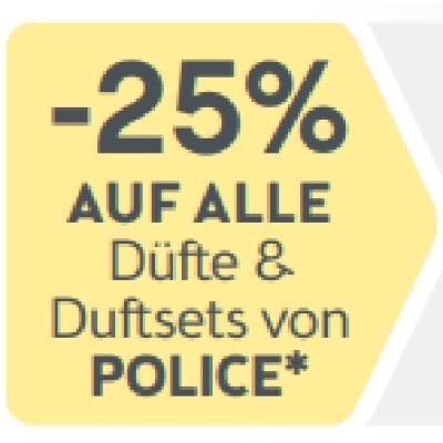 -25% auf alle Düfte und Duftsets von Police BIPA