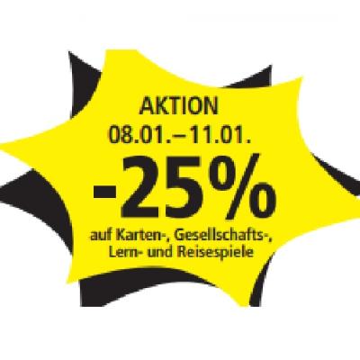 -25% auf Karten-, Gesellschafts-, Lern- und Reisespiele PAGRO & LIBRO
