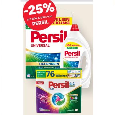 -25% auf alle Artikel von PERSIL MPREIS