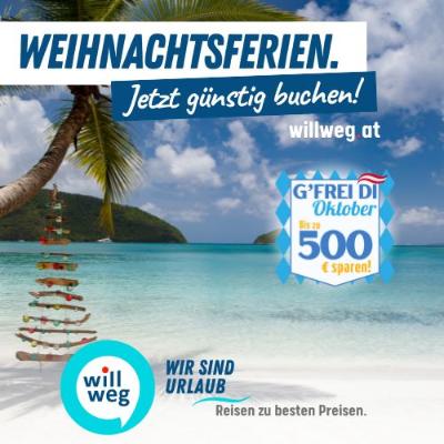 Weihnachtsferien mit willweg.at