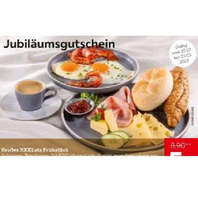 Promotion Bild von Großes XXXLutz Frühstück je 5,- € XXXLutz