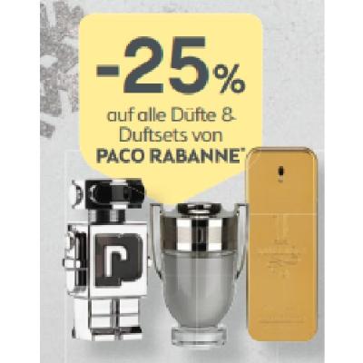 -25% auf alle Düfte & Duftsets von PACO RABANNE BIPA