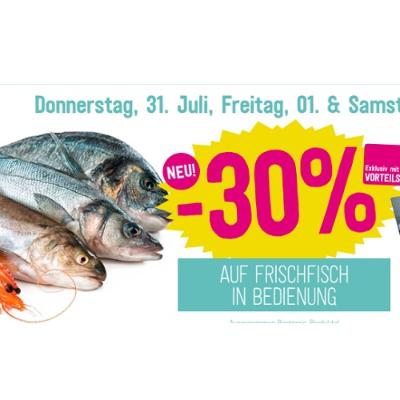 Promotion Bild von -30% AUF FRISCHFISCH IN BEDIENUNG Sutterlüty