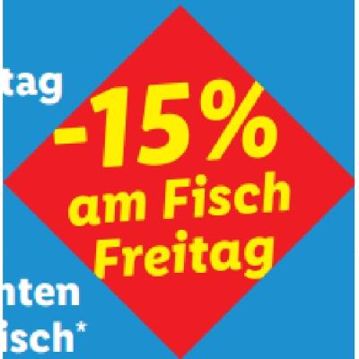 -15% am Fisch Freitag Lidl