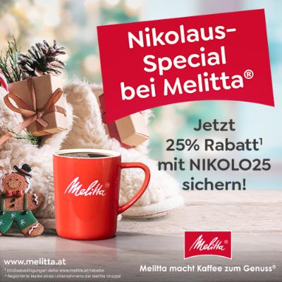 Nikolaus-Special im Melitta® Online Shop