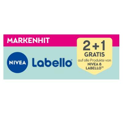 Promotion Bild von Markenhit: 2+1 GRATIS auf alle Produkte von NIVEA & LABELLO BIPA